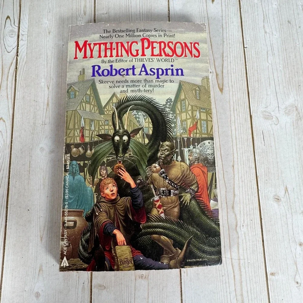 Myth-ing Persons Robert Asprin 1986 Ace Fantasy Paperback MYTH Adventures